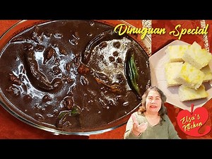 How to cook Special Dinuguan ( Filipino Pork and Blood Stew ) - Elsa's Kitchen