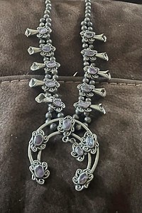 Heavy Squash Blossom Necklace. Needs a Good Shine - Etsy Canada