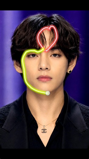 How to drew V from bts || using ❤️get kimtaeyhung #bts #v #jk #goviral