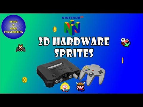 N64 Programming in C - Episode 3 - Hardware Sprites