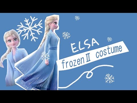 Frozen 2 costume DIY (Elsa dress) // Alexia W