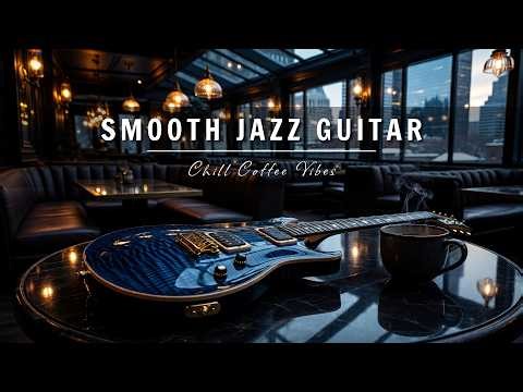 Smooth Jazz Guitar Music – Chill Cafe Ambience 🎶 Relaxing Guitar Music for Study, Work & Focus
