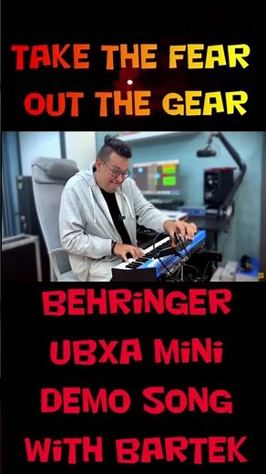 behringer ubxa mini demo song with bartek #behringer #synth #musicproducer #electronicmusic