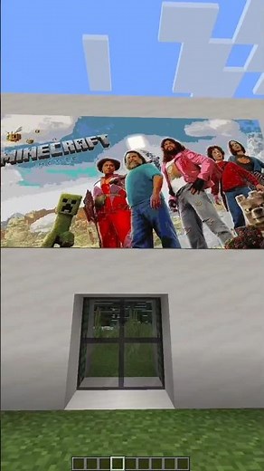 MINECRAFT Automatic Door #minecraft #shorts