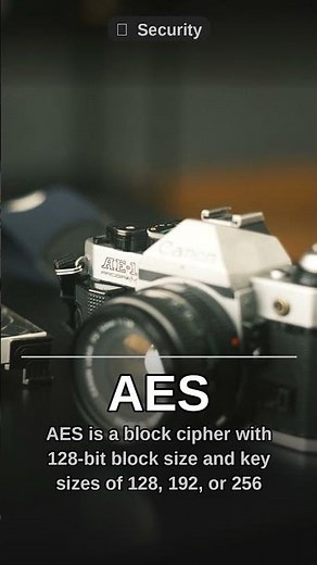 What is AES? Ultimate Guide for Developers #Shorts