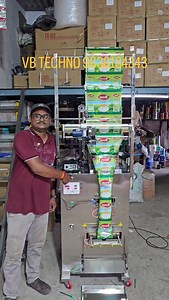 Automatic Tea Pouch Packing Machine VB TECHNO 9638134343 #vbtechno #teapackingmachine #teapowderpackingmachine #pouchpackingmachine #reels | VB Techno