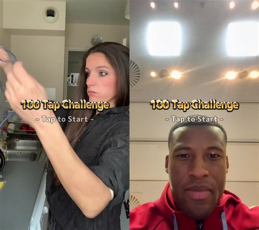 100 Tap Challenge with AS Roma: Indoor Fun