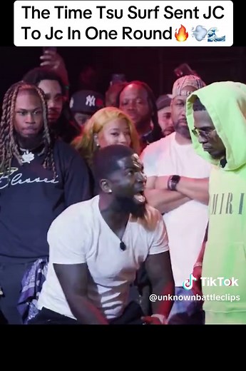 Tsu Surf Knocks Out JC in One Round at Free The Wave Battle Rap🔥💨🌊