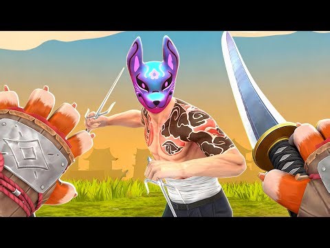 New VR Game Where You Become A NINJA CAT! (Catana: Red Flowers)