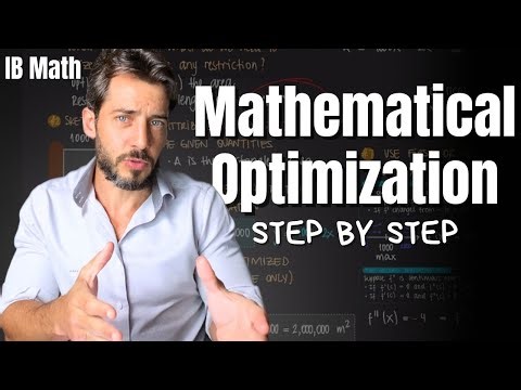 How to Solve Optimization Problems (step by step)