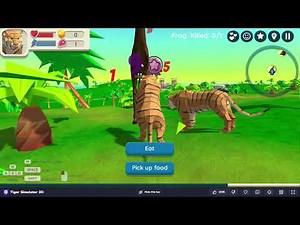 Tiger Simulator 3D Gameplay | Hunt, Survive & Explore the Wild Jungle!