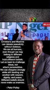 Christians Muslims Debate. We Can Disagree Without Becoming Enemies
