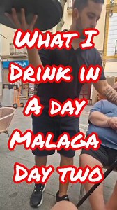 What I Drink In A Day! Malaga Day Two 😆Staying in Hotel Puerta Del Mar in Nerja Spain🇪🇸 #vlog #drunking #podcasting #comedy #wales Sandro Ford | Problematic Pub Podcast