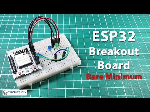 How to make your own ESP32 Breakout Board Bare Minimum