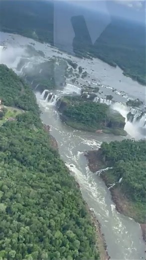 Iguazu Falls Helicopter View | Argentina, Brazil & Paraguay Border
