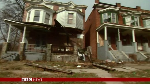 アメリカの貧困の姿　好景気の町の絶望 - BBCニュース