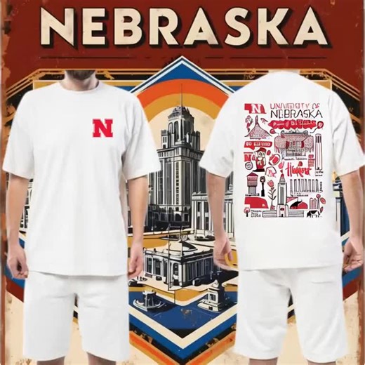 Nebraska Huskers College Fit Check 🎓🔥