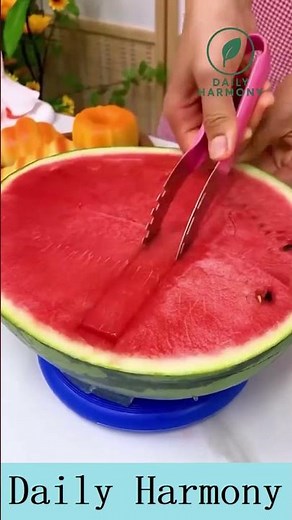 The Watermelon Slicer is the perfect way to cut watermelon quickly and easily