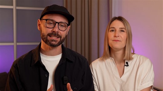 『中文配音』构建带纹理的 3D logo并制作动画