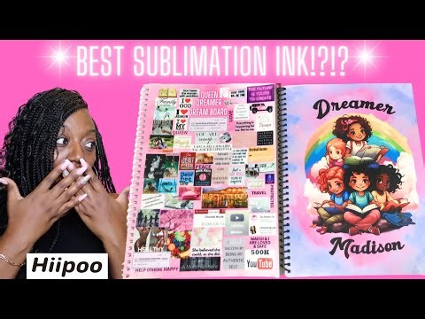 SUBLIMATION TUTORIAL: HOW TO MAKE CUSTOM SUBLIMATION NOTEBOOKS FOR BEGINNERS