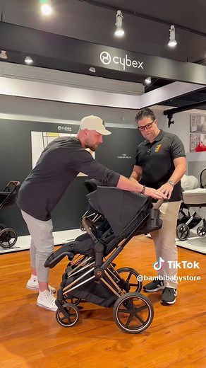 What is the light and compact version of the Cybex Priam? The Cyber Coya! 🙌 It’s an elegant smaller stroller that’s has the similar iconic design. This is the perfect second stroller to have for travel! Any questions, leave them in the comments 💬 #bambibaby #bambibabystore #babygear #cybex #beststrollers