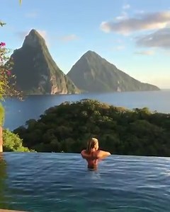 191K views · 4K reactions | The view from this hotel takes my breath away!  Jade Mountain Resort, St Lucia  Lala Rebelo Travel Blog | Bucket List Travels | Facebook