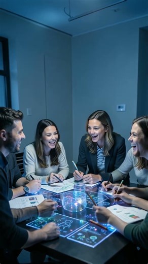 Holographic Collaboration Table The Future of Teamwork