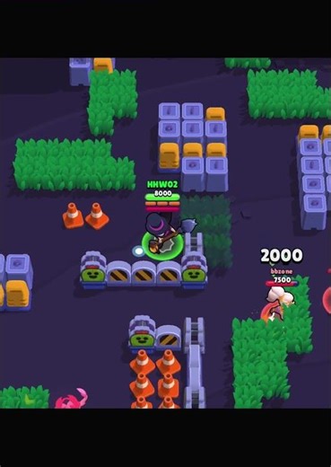 #brawlstars No Attack Joystick Challenge