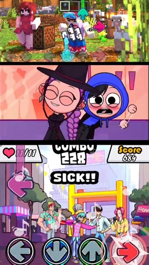 Soda Pop But Sprunki & Minecraft Mix - FNF Mod - Friday Night Funkin' Mobile #fnf #shortsviral