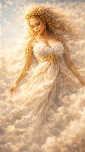 Nephele is Goddess of the clouds.#greekmythology #goddessenergy #greekgoddesssss #aicreatedcontent