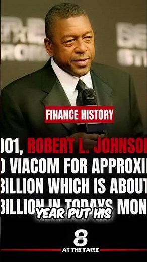 Robert Johnson Turned BET Into a $3B Fortune #wealth #success #blackhistory