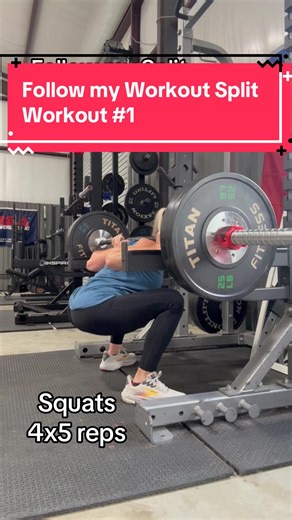 Follow My Split Workout #1 for Fitness Success