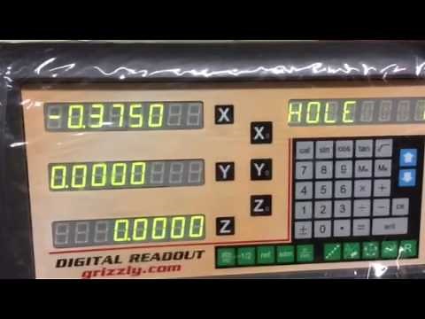 G0759 DRO Bolt Circle