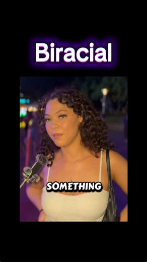 Biracial woman from America embraces both sides of her (Mixed Race) heritage equally.