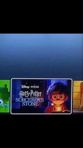 PIXAR's Harry Potter and the Sorcerer's Stone Trailer on Disney Plus #shorts #harrypotter #pixar