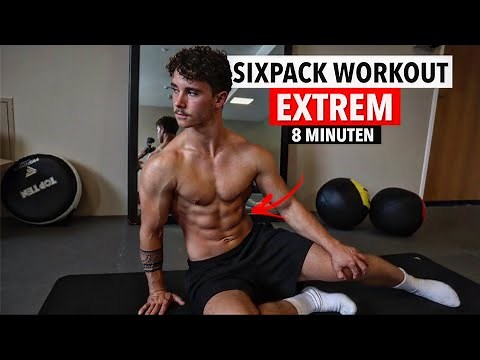 8 Minuten Sixpack Workout für Zuhause - EXTREM EFFEKTIV!