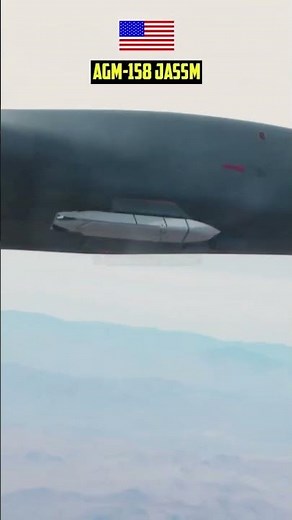 Insanely Powerful AGM-158 JASSM Can Penetrate Nearly Any Material of Enemies #shorts