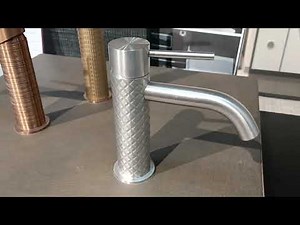 Gessi Flessa 316 Steel Brushed basin faucet