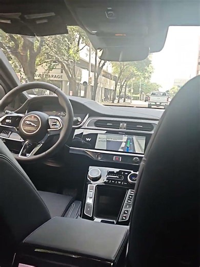 Inside a $100K self-driving car right now.