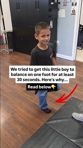 Try Standing on one foot like this for 30 seconds. HERE's why...