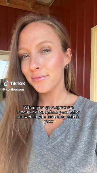 How to Fix a Spray Tan Mishap Before Your Baby Shower