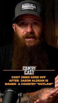 Cody Jinks GOES OFF After Jason Aldean Is Named A Country "Outlaw"