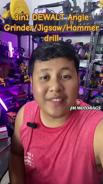 3-in-1 DEWALT Power Tool Set: Grinder, Jigsaw, Hammer