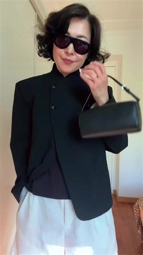 White Shorts Outfit Ideas: Zara Blazer vs. H&M Jacket