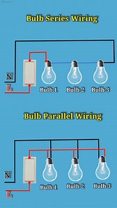 4.5K views · 26 reactions | Series and parallel bulb connection ⚡️ Like follow plz   . #electric_work03 . #electricianlife #electrical #technology #electric #electrician #light #instagood #instagram #instagramreels #viral #trending #trendingreels | electric_work03 | Facebook