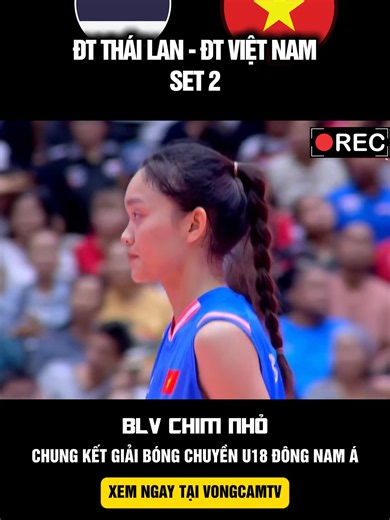 Nữ U18 Việt Nam vs Nữ U18Thái Lan (set 2) | Chung kết giải bóng chuyền U18 Đông Nam á #vnl #volleyball #volleyballnationleague