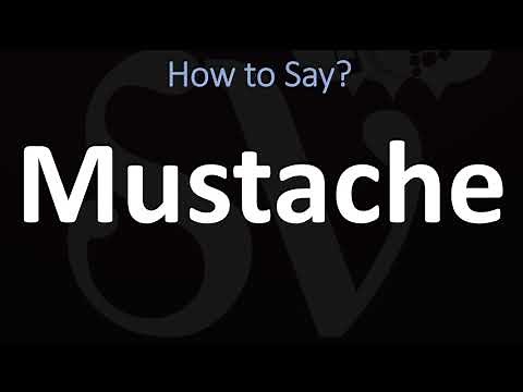 How to Pronounce Mustache? (CORRECTLY)