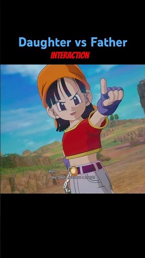 Gohan: Pan reminds him of Goku #dragonballsparkingzero