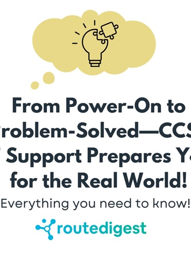 🛠 From Power-On to Problem-Solved—CCST IT Support Prepares You for the Real World! 💡 A CCST IT Support Specialist is the go-to problem solver in any tech environment. 🧰 From rebooting systems to resolving connectivity issues, they keep the digital world running smoothly. Whether it’s diagnosing hardware, supporting users remotely, or handling service tickets with precision, CCST pros are equipped with the tools and mindset to fix issues fast and communicate clearly. 🔄 Ready to be the hero be