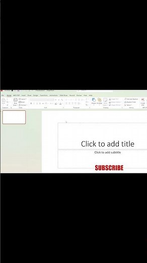 Title Bar and quick access tool Bar in PowerPoint Interface for Beginners